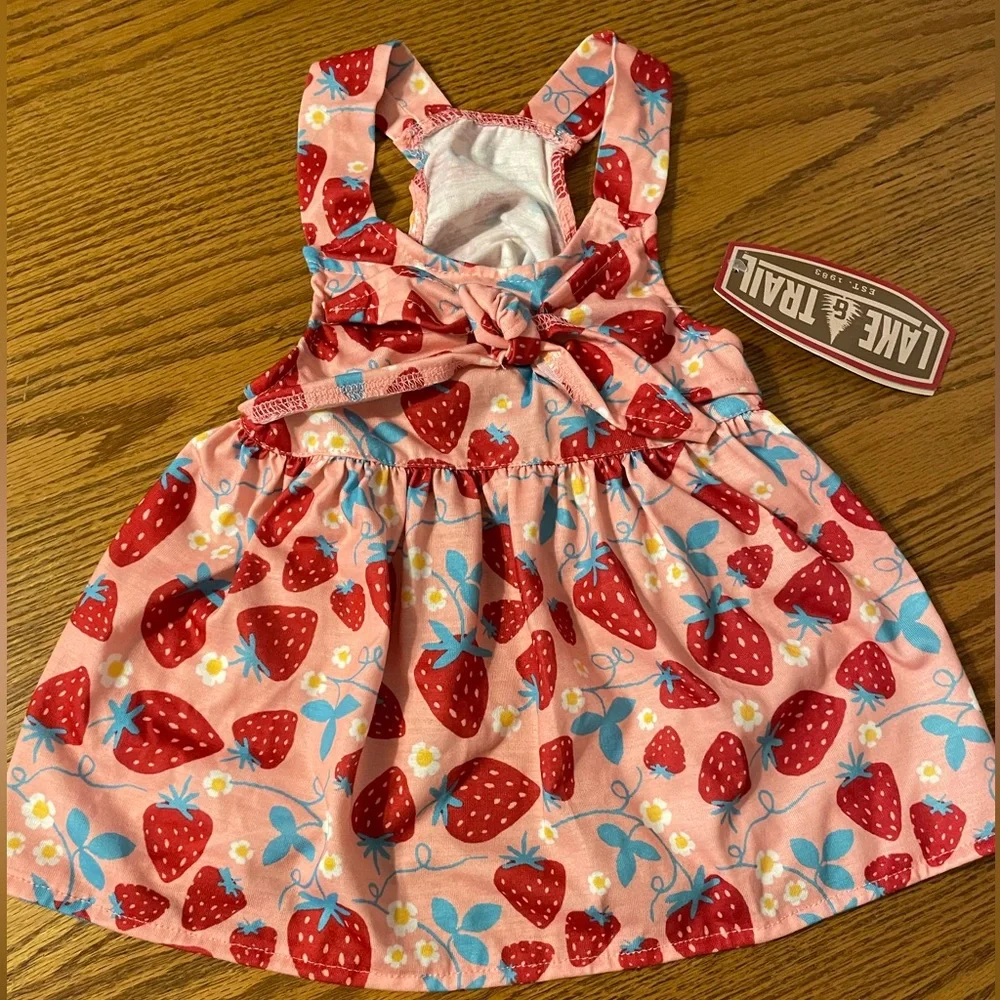 Dog outfit strawberry’s